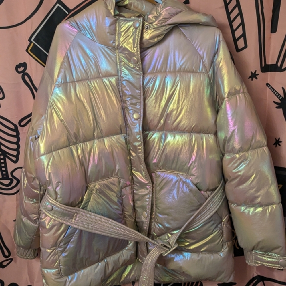 Holographic Winter Jacket